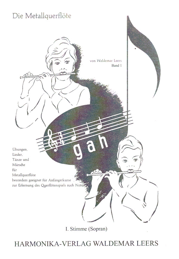 Die Metallquerflöte g-a-h