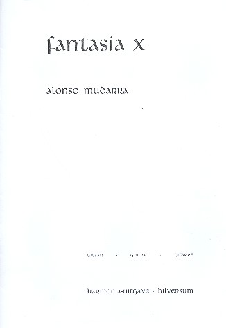 FANTASIA NO.10 QUE CONTRAHAZA LA HARPA
