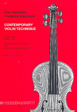 Contemporary Violin Technique - volume 1 (parts 1+2)