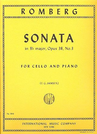 Sonata B flat major op.38,3