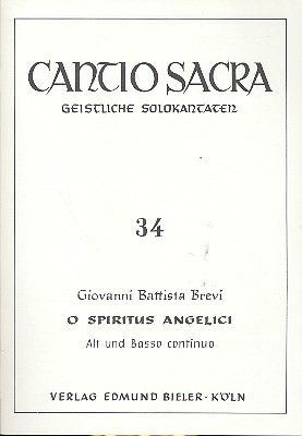 O spiritus angelici für Alt und Bc