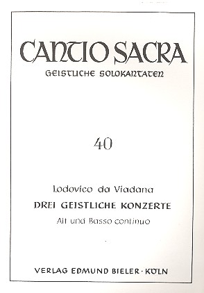 3 geistliche Konzerte