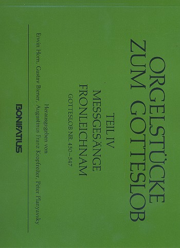 Orgelstücke zum Gotteslob Band 6