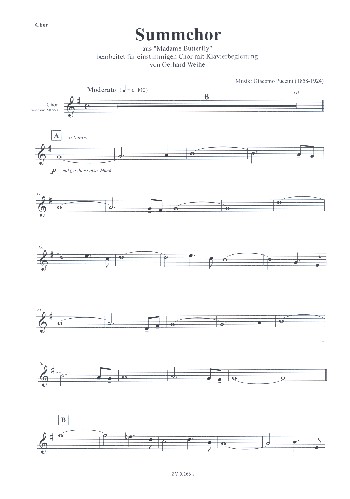 Summchor aus Madame Butterfly