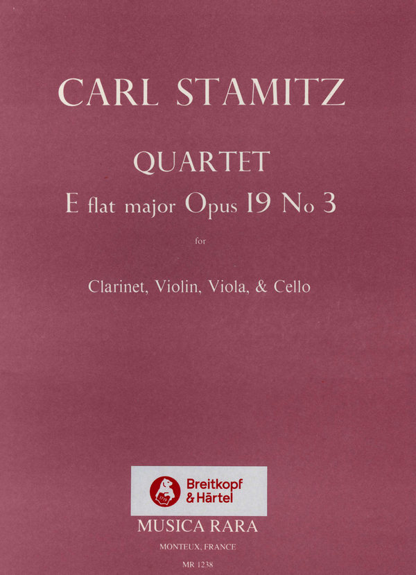 Quartett E-Dur op.19,3