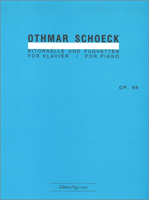 Ritornelle und Fughetten op.68