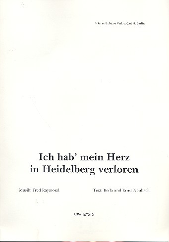 Ich hab' mein Herz in Heidelberg