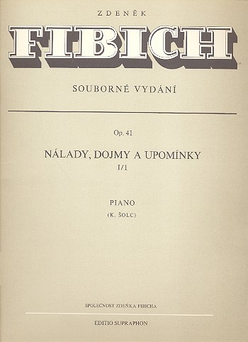 Stimmungen, Eindrucke und Erinnerungen op.41 Reihe 1 Band 1