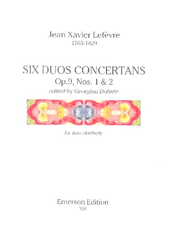 6 Duos concertants op.9 no.1,2