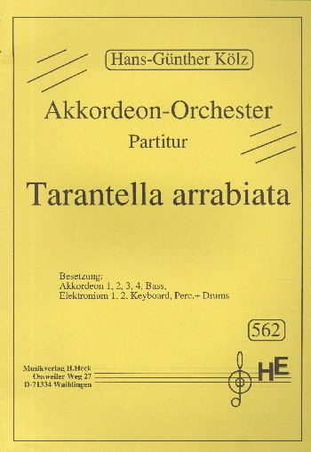 Tarantella arrabiata