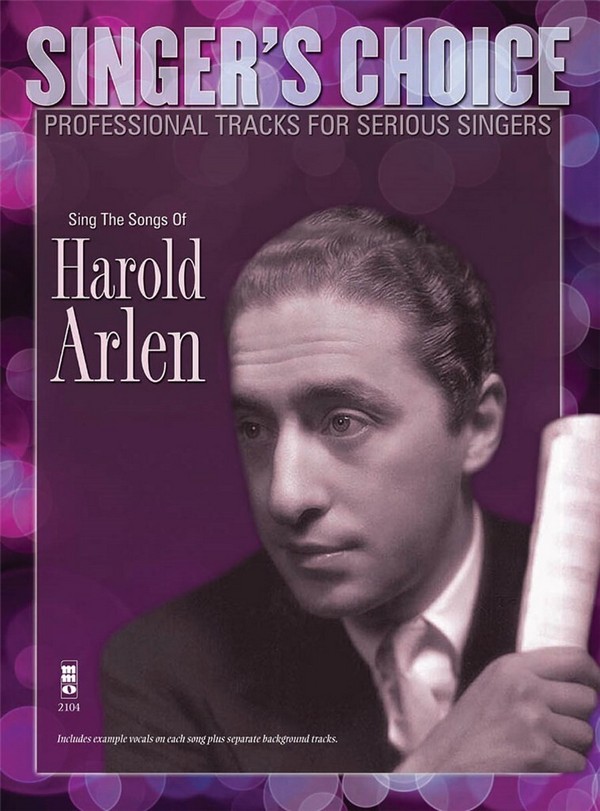 MMO2104 Sing the Songs of Harold Arlen (+CD)
