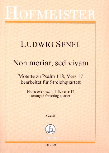 Non moriar sed vivam