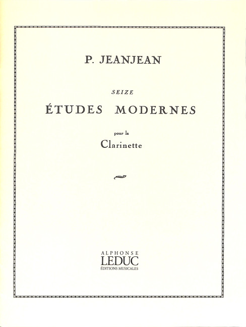 16 études modernes