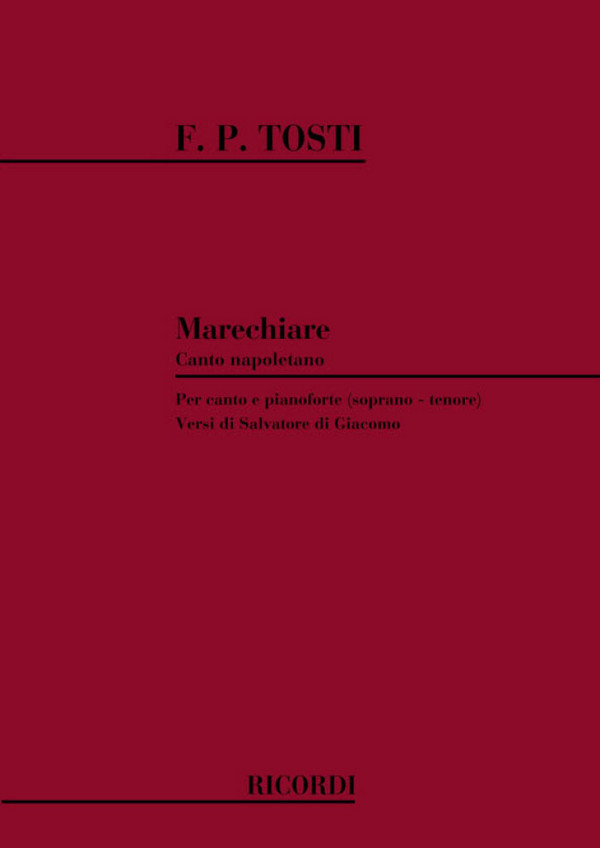 Marechiare per soprano o tenore e
