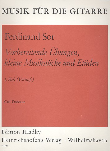 Vorbereitende Übungen, kleine Musikstücke und Etüden Band 1 (Vorstufe)