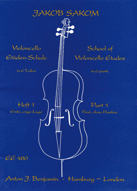 Violoncello-Etüdenschule Band 1 - erste, enge Lage