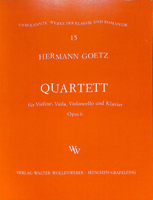 Quartett op.6 für Klavier, Violine,