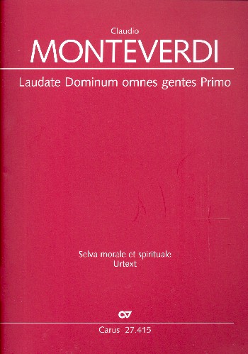 Laudate Dominum omnes gentes primo SV272
