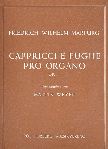 Capricci e fughe op.1