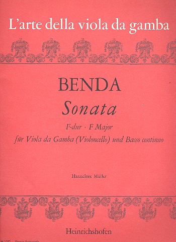 Sonata F-Dur für Viola da gamba