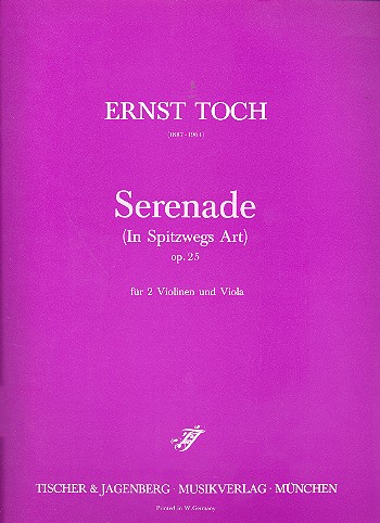 Serenade in Spitzwegs Art op.25