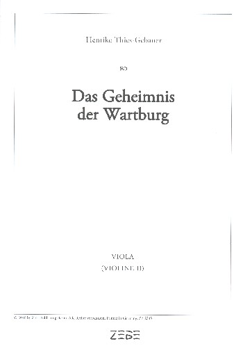 Das Geheimnis der Wartburg