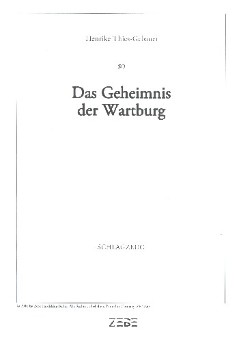 Das Geheimnis der Wartburg