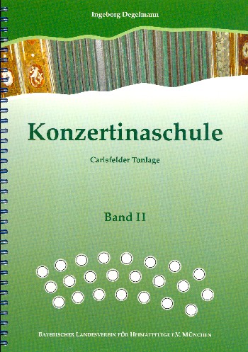 Konzertinaschule Carlsfelder Tonlage Band 2