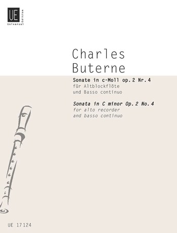 Sonate c-Moll für Altblockflöte