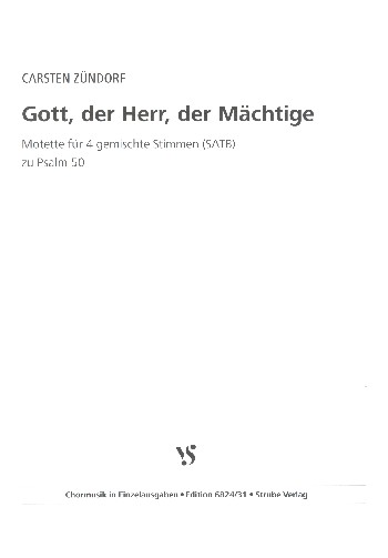 Gott der Herr der Mächtige