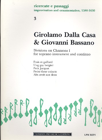 Divisions on Chansons vol.1