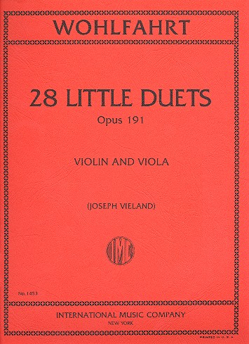 28 easy Duets op.191