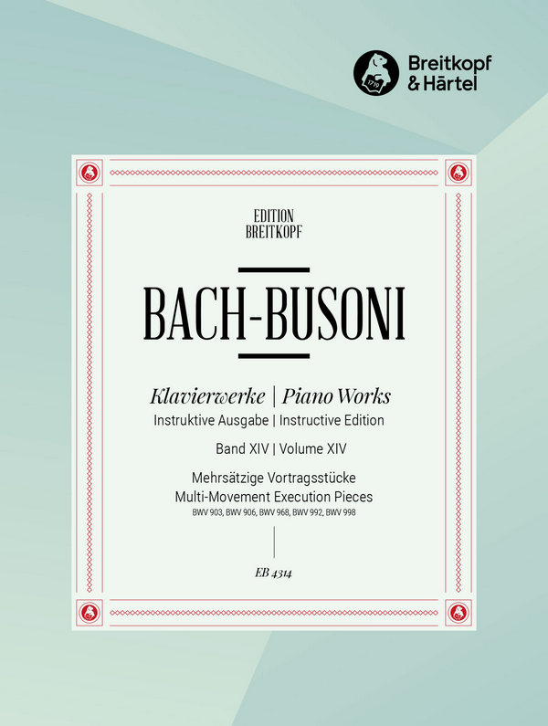 Klavierwerke Band 14 - Mehrsätzige Vortragsstücke