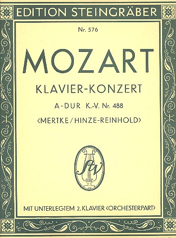 Konzert A-Dur KV488 für Klavier