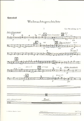 Weihnachtsgeschichte op. 54