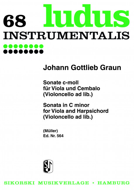 Sonate c-Moll für Viola und Cembalo