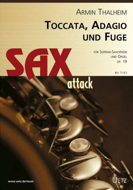 Toccata, Adagio und Fuge op.19