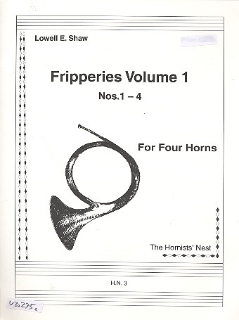 Fripperies nos.1-4