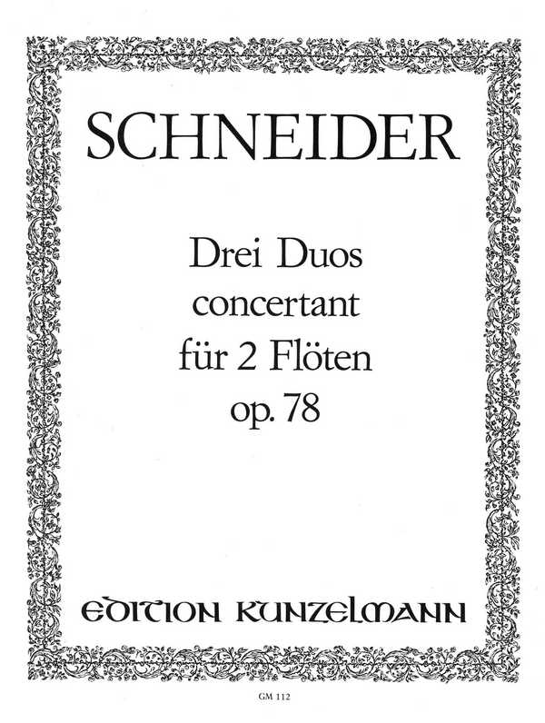 3 Duos concertant op.78