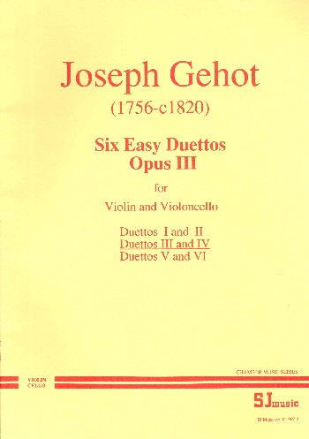 6 easy Duettos op.3 vol.2 (nos.3 and 4)