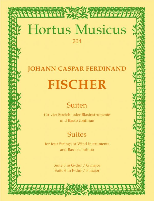 Suiten Nr.5-6 für 4 TSreicher und