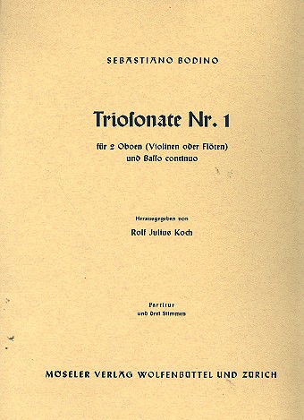 Triosonate Es-Dur Nr.1