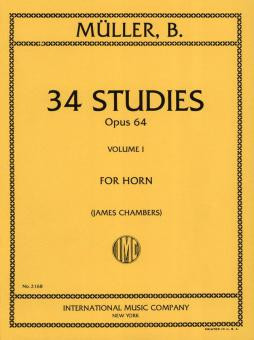 34 Studies op.64 vol.1 (nos.1-22)