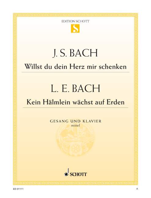 Willst du dein Herz mir schenken C-Dur / Kein Hälmlein wächst auf Erde