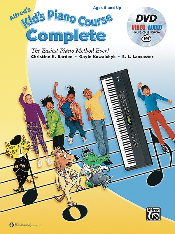 Kid's Piano Course Complete (+DVD +ONline Access)