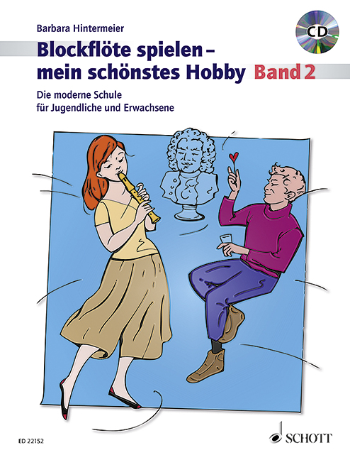 Blockflöte spielen - mein schönstes Hobby Band 2 (+CD)