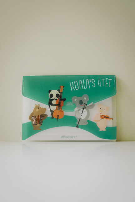 Sammelmappe Koala's Quartet Din A4