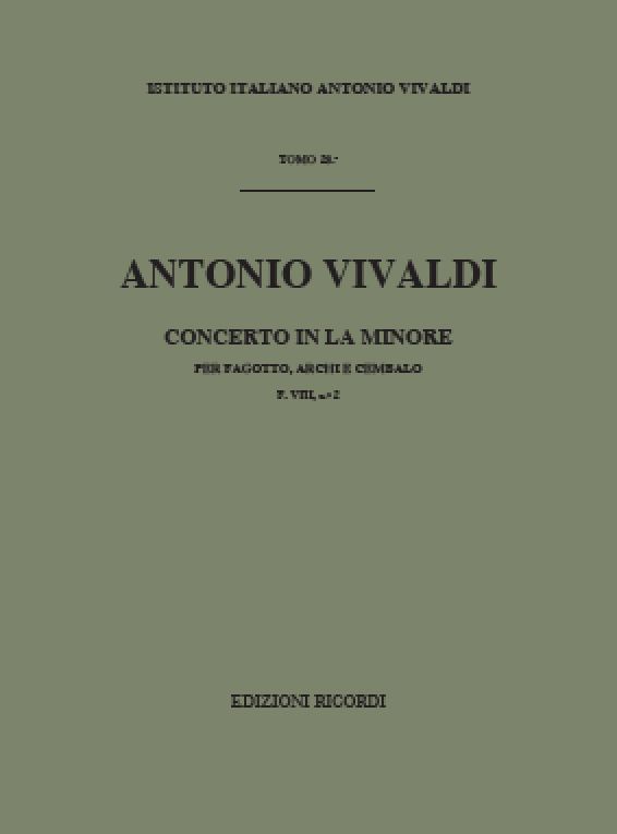 Konzert a-Moll F.VIII:2
