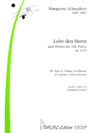 Lobe den Herrn op.4