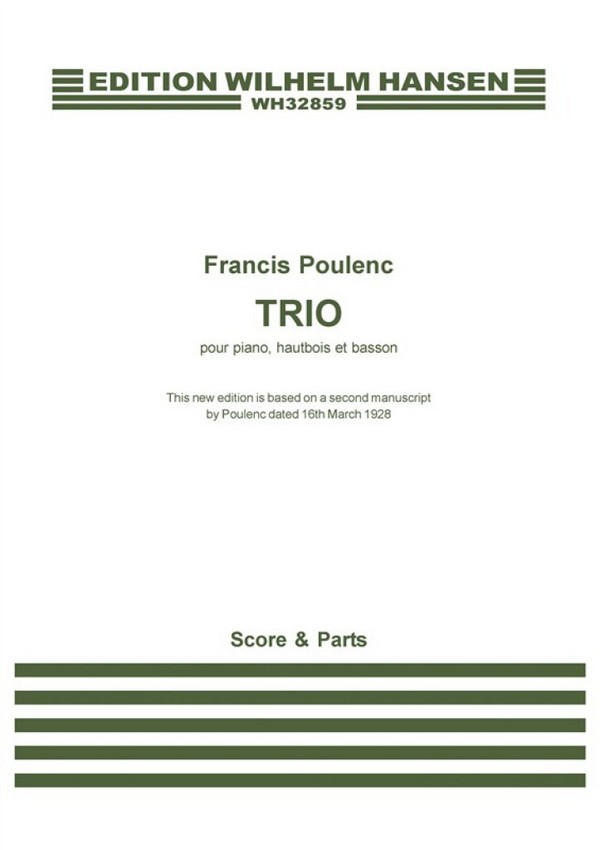 Trio (based on manuscript 1928)